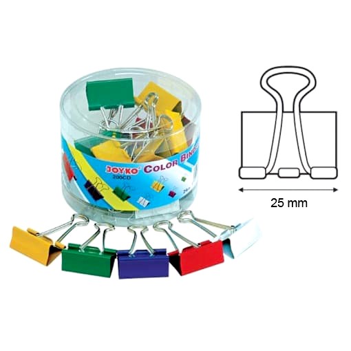 

Binder Clips Joyko Warna (25 mm)