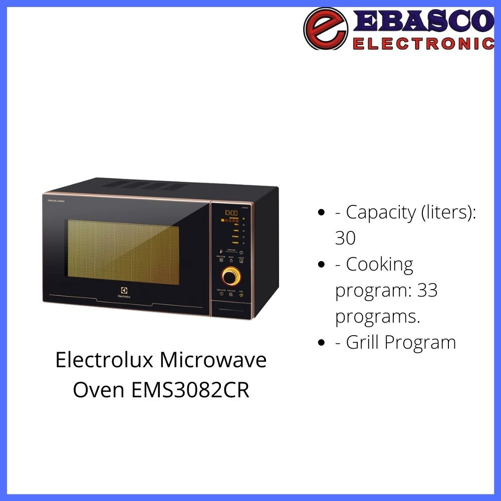 Electrolux Microwave Oven EMS3082CR Shopee Indonesia
