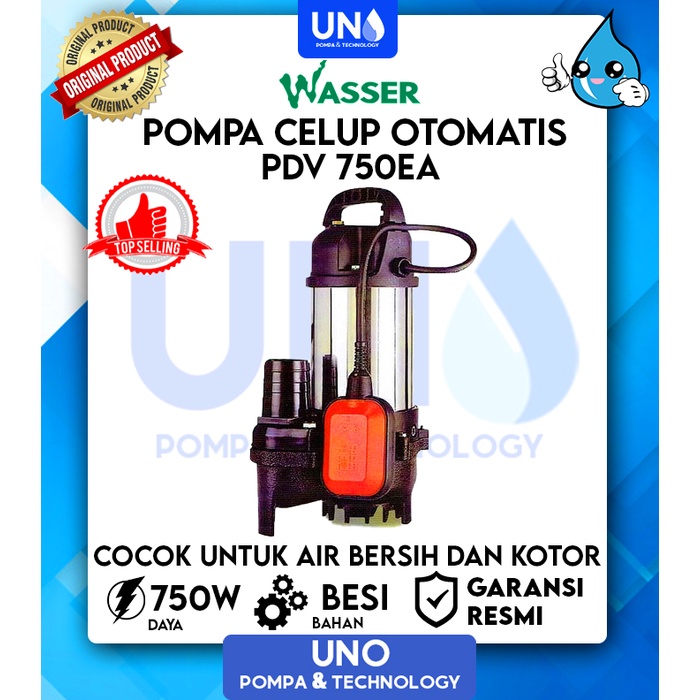 Pompa Celup Air Kotor Wasser PDV 750 EA