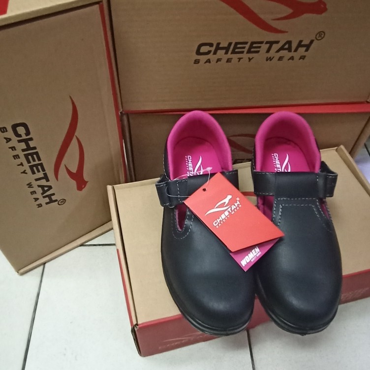SEPATU SAFETY WANITA CHEETAH 4008-H / SEPATU SAFETY WANITA PROMO ORIGINAL MURAH