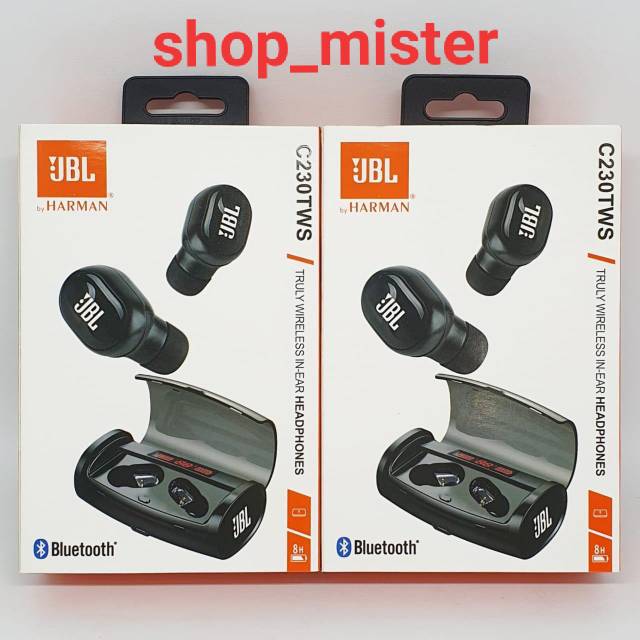 EARBUDS  BLUETOOTH WIRELESS JBL C230TWS LED