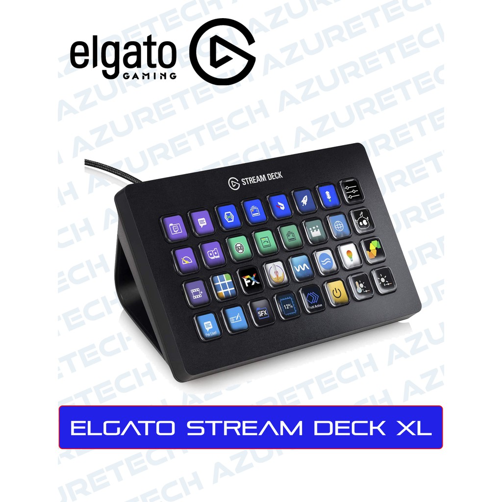 Elgato Stream Deck Xl 32 Lcd Keys Streaming Controller Shopee Indonesia