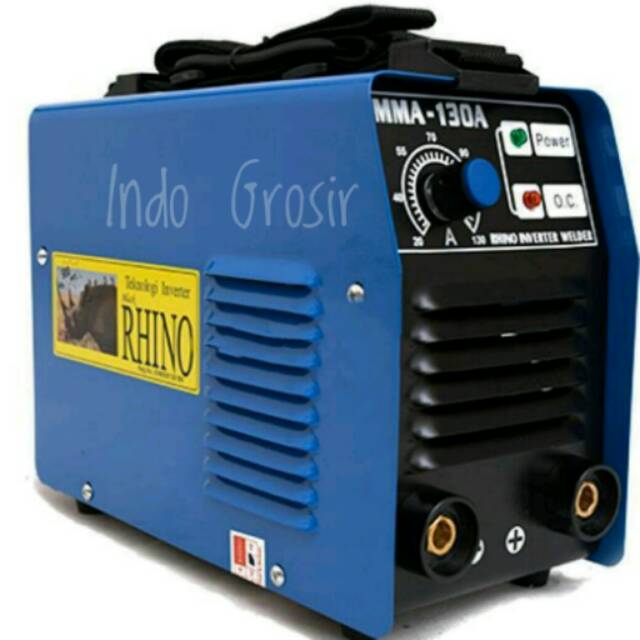 Rhino Mesin Las Inverter MMA 130A Trafo Las Rhino New