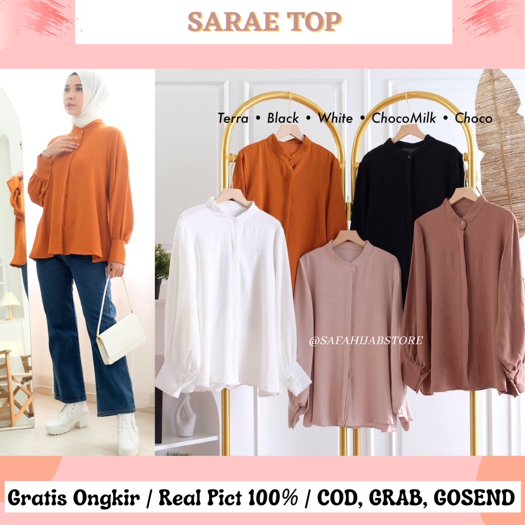 SARAE TOP / ATASAN KERJA / KEMEJA / BLOUSE