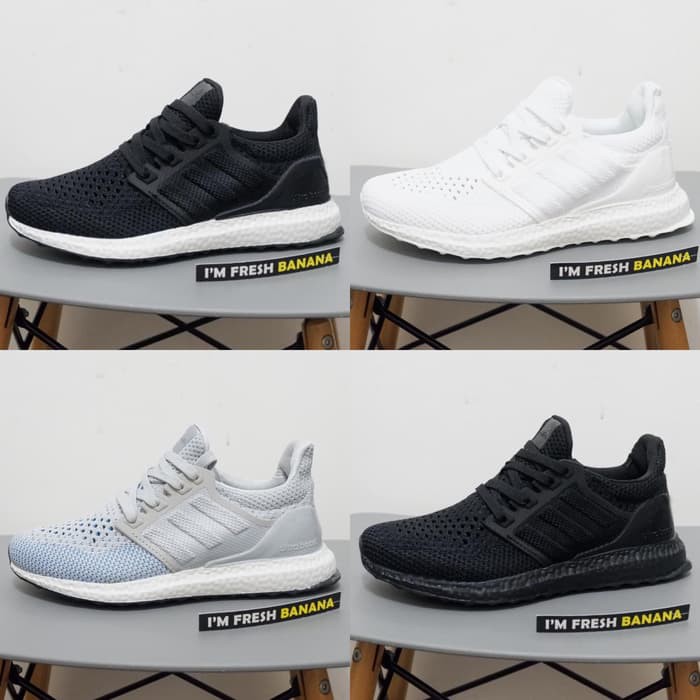 Sepatu Adidas Ultra Boost Ultraboost Primeknit Flyknit 4.0 Black Core