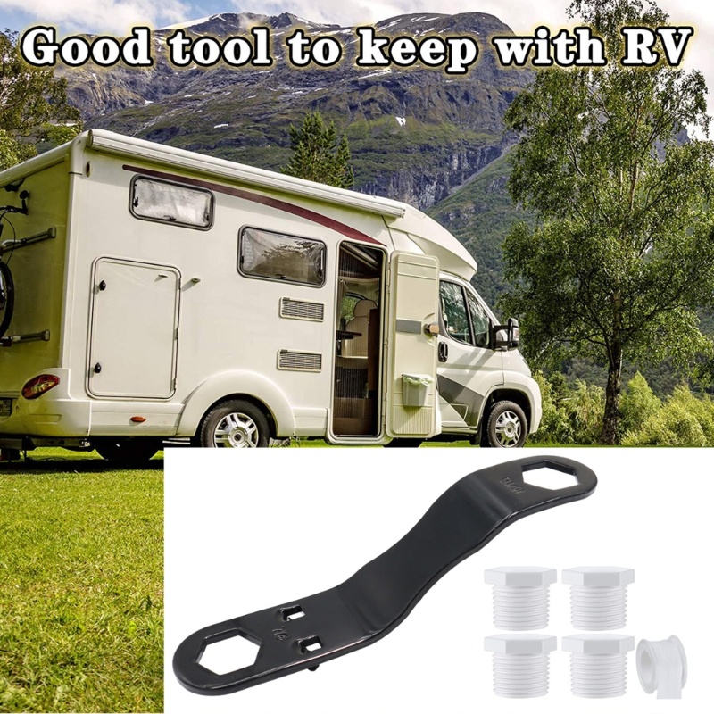 Zzz Kunci Pas Dua Sisi Tahan Lama Dengan Plug Drainase Untuk Water Heater RV