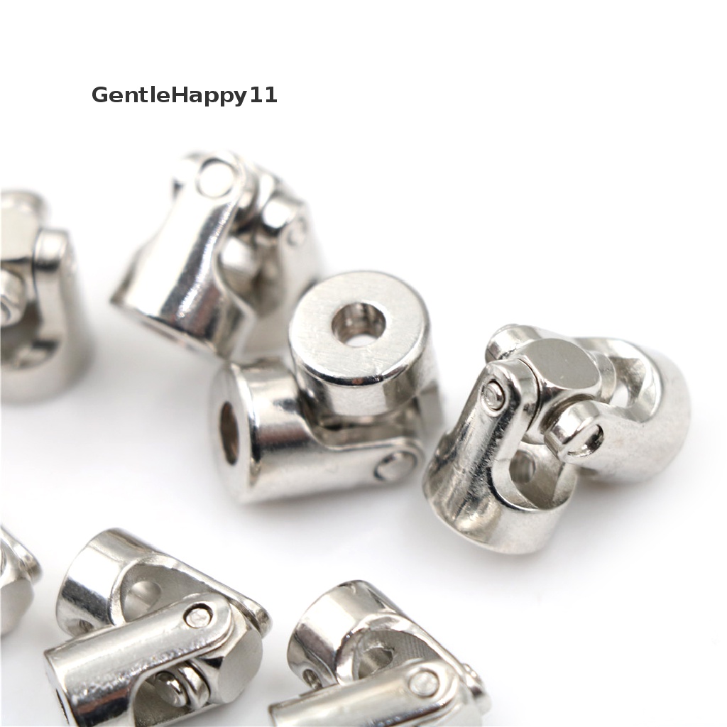 Gentlehappy RC Boat Metal Cardan Joint Gimbal Couplings Aksesoris Sambungan Universal