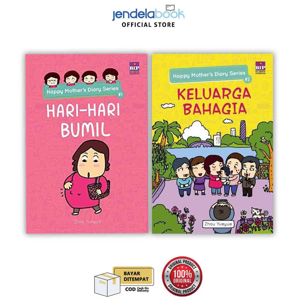 Happy Mothers Diary Series 1 Dan 2 Hari Hari Bumil Keluarga Bahagia By Zhou Yueyue