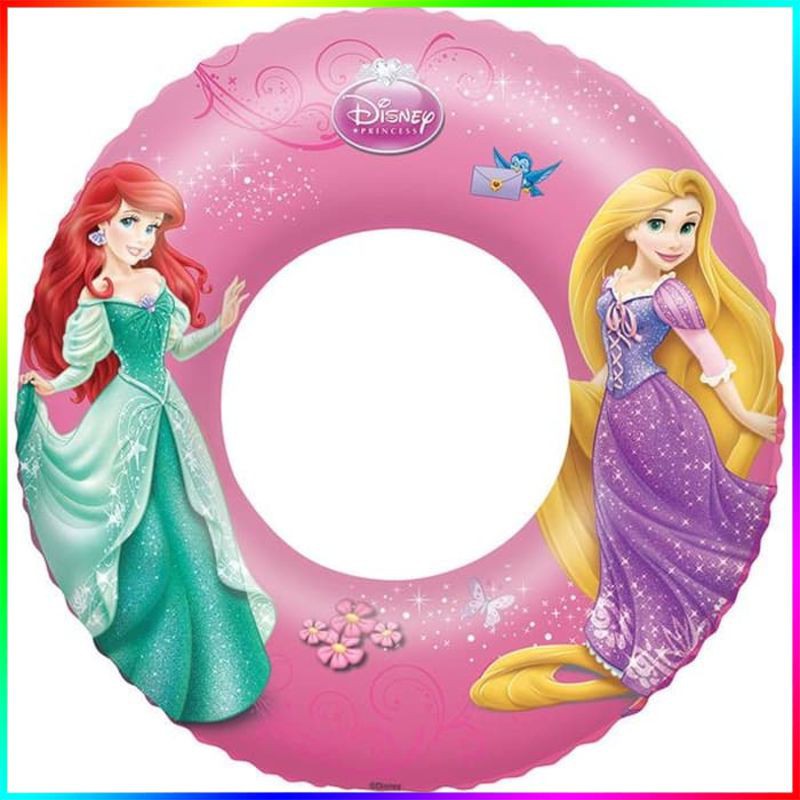 ban renang anak bulat disney princess swim ring tube bestway 91043