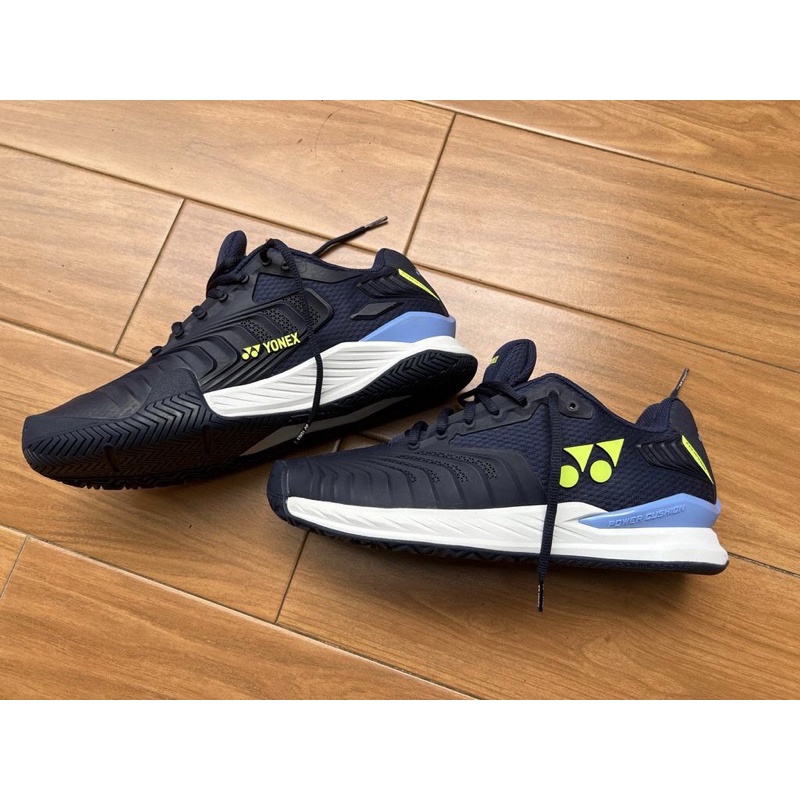 Sepatu Tenis Yonex Power Cushion Eclipsion 4 2022 Navy Blue ORI (edisi terbaru)