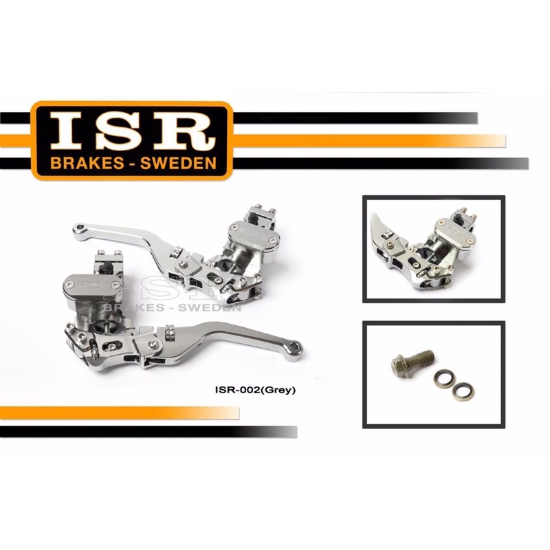 MASTER REM FULL CNC ISR 2 Tabung Set Kanan Kiri Nmax Pcx Aerox Dll Universal Motor