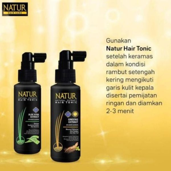 ❤ RATU ❤ Natur Hair Tonic 90ml | Shampo 270ml | Sampo 140ml | Conditioner | Kondisioner | Hair Vitamin | Azalea Oil 75ml  (✔️BPOM)