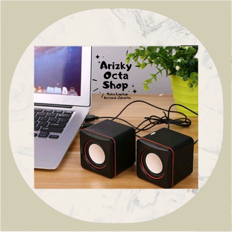 speaker external/speaker usb murah bisa untuk laptop-pc-komputer handphone