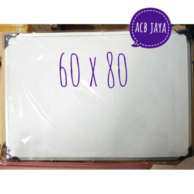 

Whiteboard Papan Tulis Anak 60x80 Fre spidol & hapus