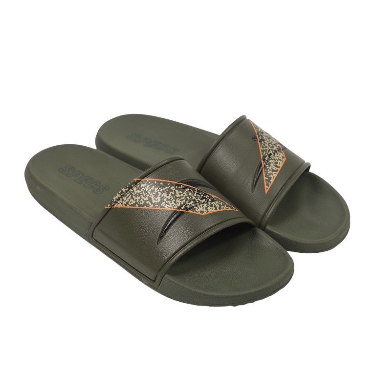 OJANSPORT SANDAL SPECS BLITZ SLIDE OLIVE NIGHT PALE OLIVE ORIGINAL TERBARU