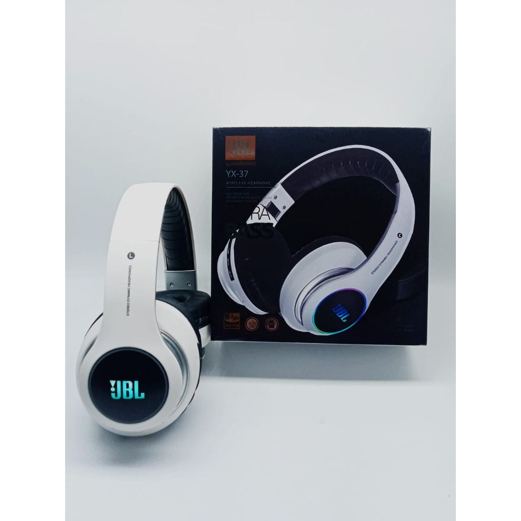 Headphone JBL Wireless / Bluetooth LED Ekstra Bass YX-37