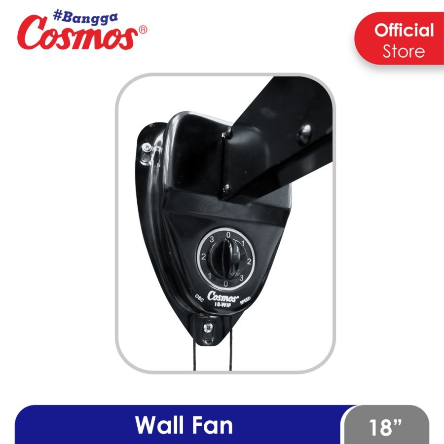 COSMOS 18 WIF / wif 1803 S - Kipas Angin Wall Fan Besi 18 inch / Kipas Dinding