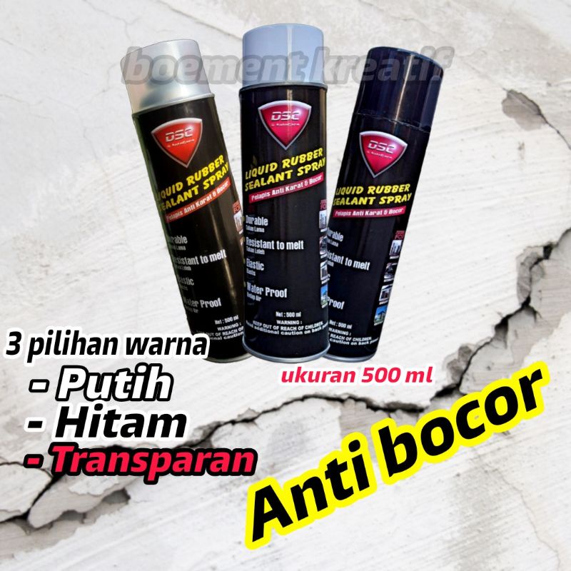 Anti bocor semprot / penambal bocor atap/ genteng / seng / Spray ajaib/waterproof