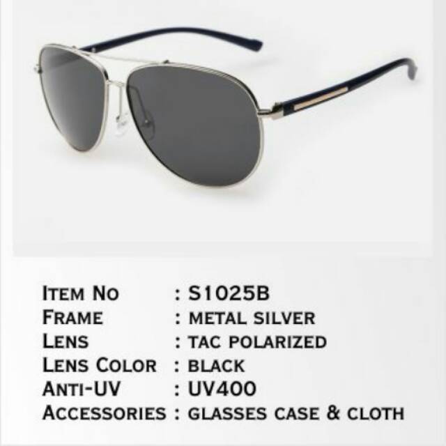 Kacamata Male Polarized | Sunglasses S1025