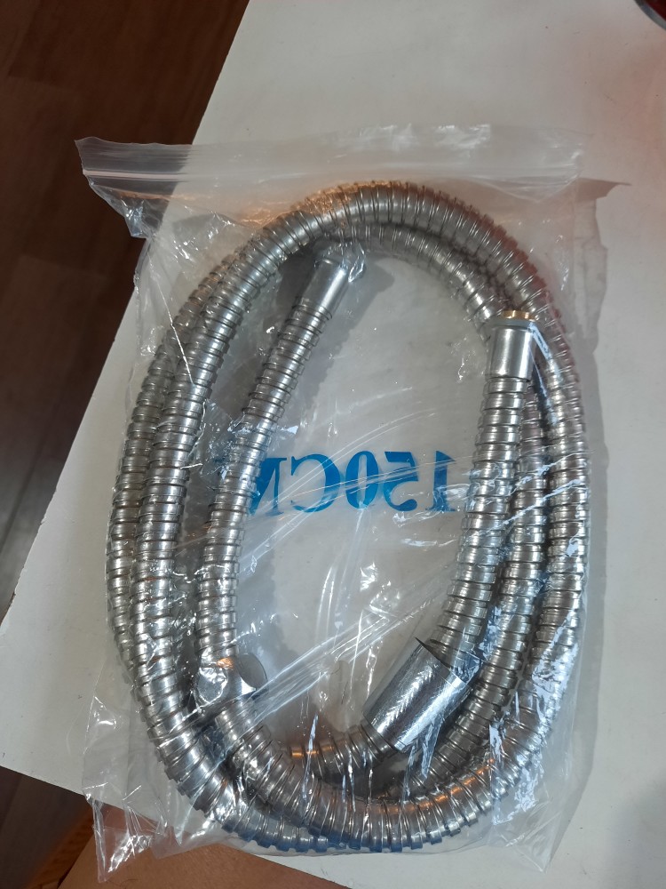 Selang Shower Fleksibel 150cm Chrome / Selang Air Mandi Closet Toilet / Selang Shower Mandi