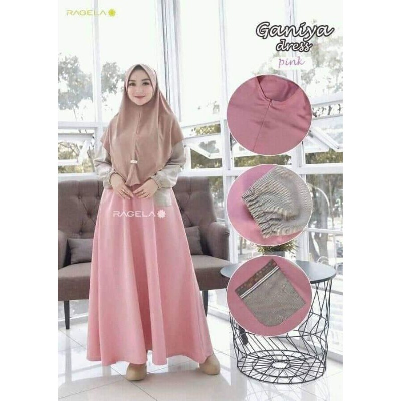 ganiya dress gamis kekinian ragela