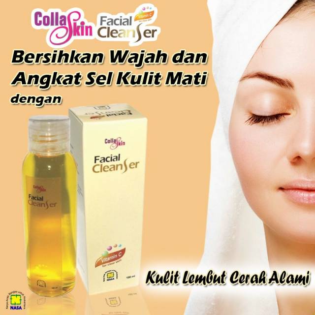 COLLASKIN FACIAL CLEANSER - COFC Nasa Ori COFC Sabun Pencuci Muka Pembersih Wajah Mengecilkan Pori