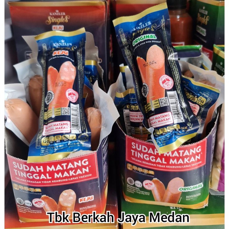 

65gr Kanzler sosis Sapi Original siap makan/Sosis Kanzler untuk Diet