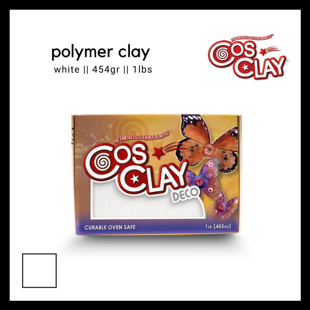 Cosclay colour polymer clay cosclay rainbow koleksi warna cosclay