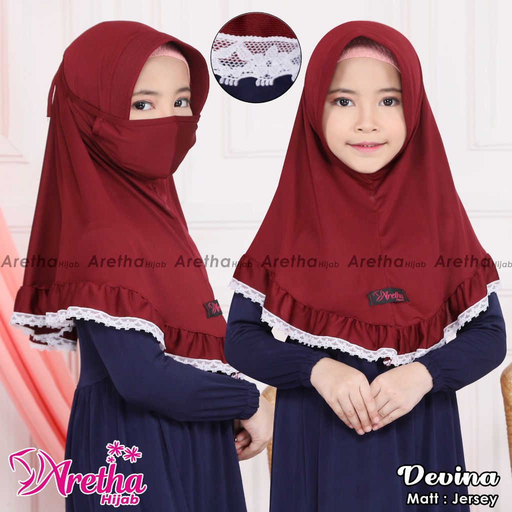 HIJAB INSTANT ANAK DEVINA ANAK ORI ARETHA