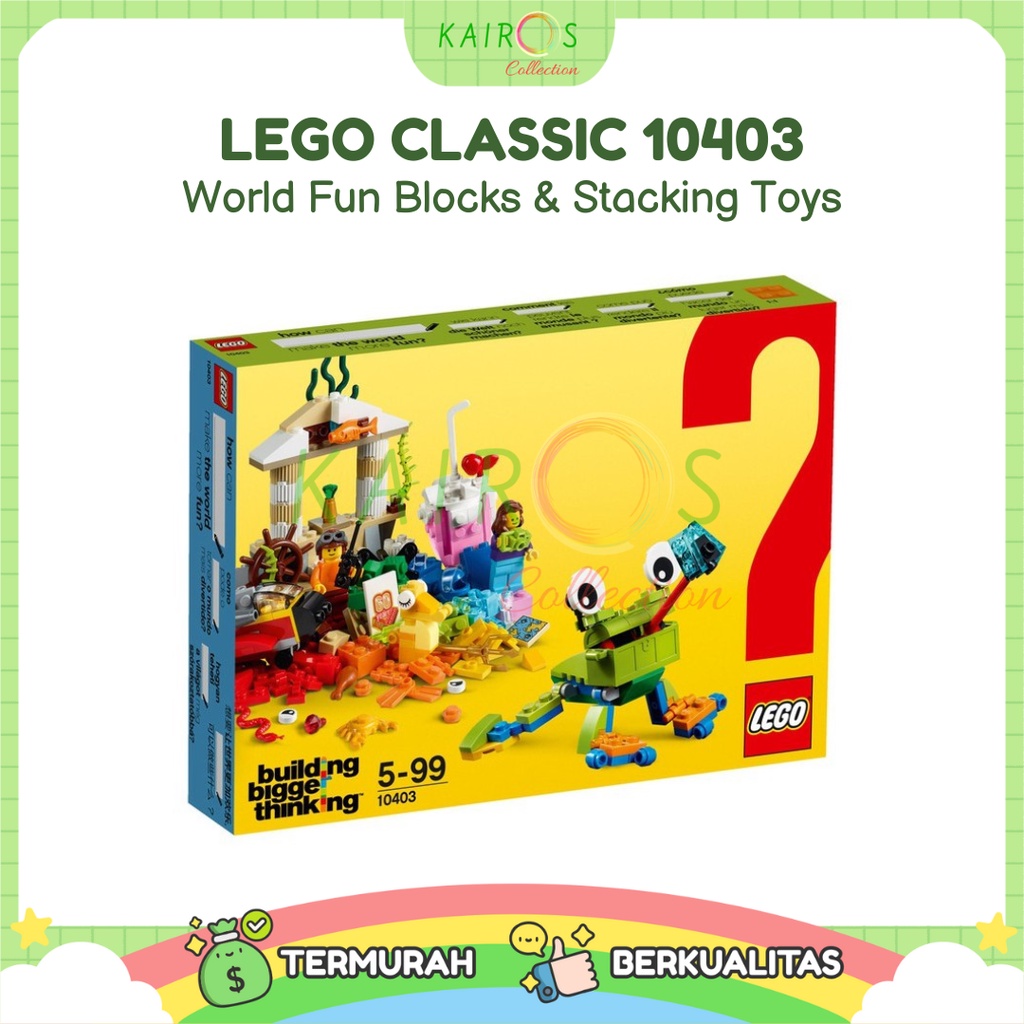 Lego Classic 10403 World Fun Blocks &amp; Stacking Toys