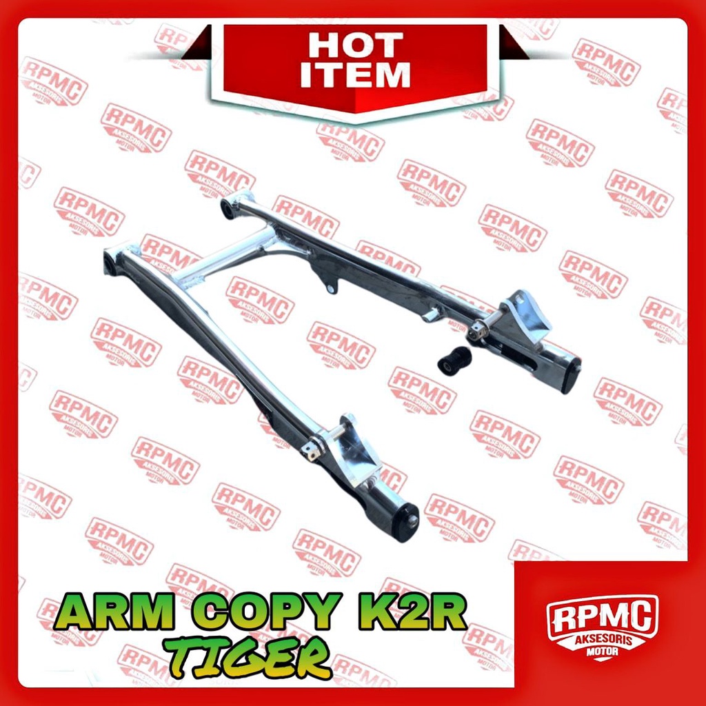 SWING AREM ARM TIGER ALMINI PNP TIGER TIREV TILAS K2R BY NRV ARM ALMUNIUM Model aitech k2r pnp HEREX