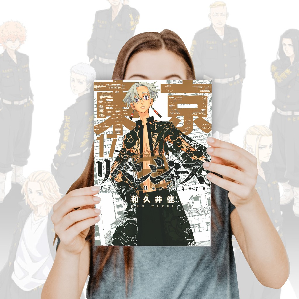 Poster Anime Tokyo Revengers Koleksi A4 - Takemichi Mikey Draken Baji Kazutora-17 TR