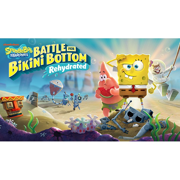 DVD Games PC SpongeBob Squarepants Battle for Bikini Bottom Rehydrated