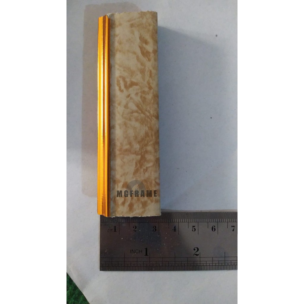 BATANGAN PIGURA POLOS 3CM keramik PANJANG 1 METER//BATANGAN ECER// LIS PLAVON// LIS PVC //LIS PROFIL