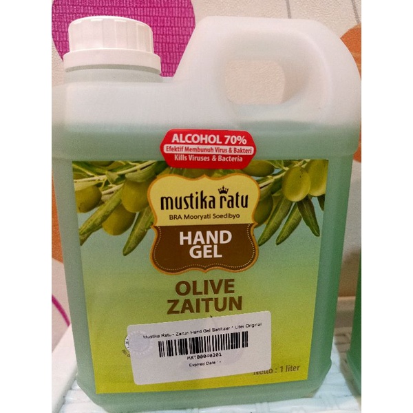 ZAITUN HAND GEL ANTISEPTIC MUSTIKA RATU