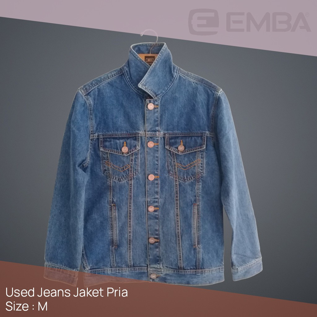 Best seller USED Jeans Jaket Pria Original