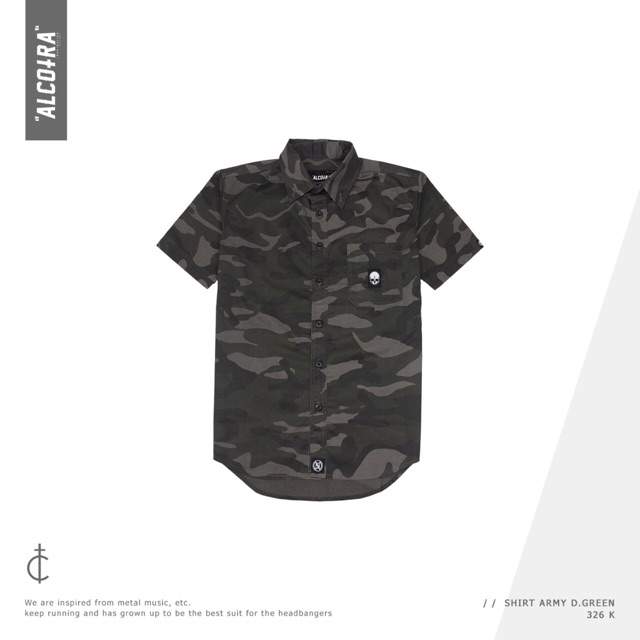 SHIRT ARMY D.GREEN