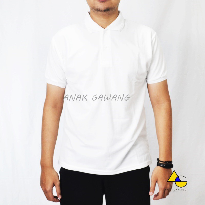 Kaos Polo Shirt Cotton Areza Jersey Polo Anakgawang