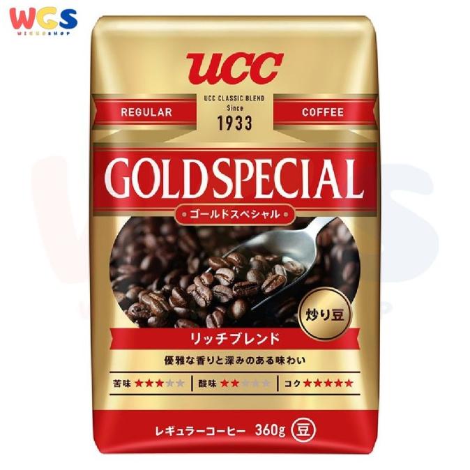 

UCC Gold Special Rich Blend Coffee Beans 360 gr