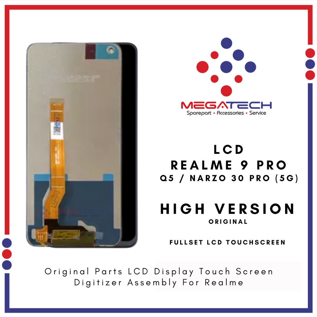 LCD Realme 9 Pro / LCD Realme Q5 / LCD Narzo 30 Pro (5G) Fullset Touchscreen