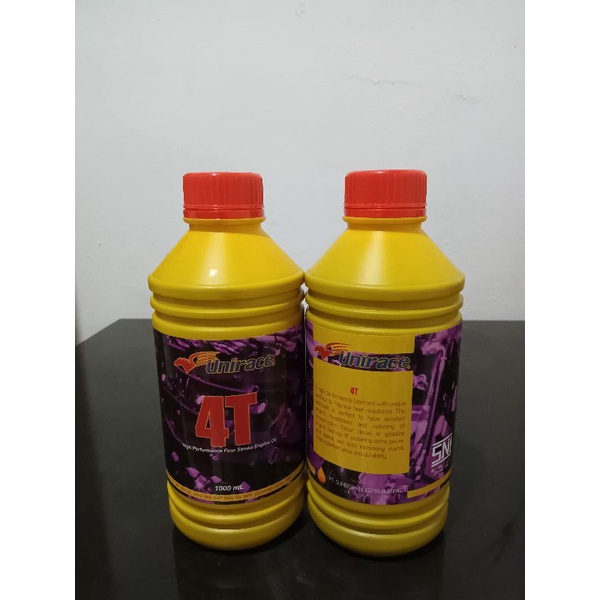 Oli Mesin Motor Unirace 4T 1 Liter