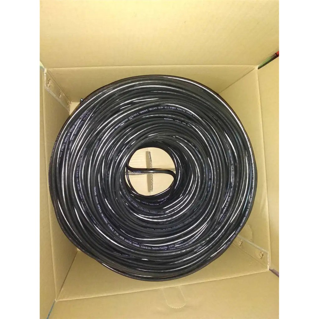 Kabel LAN Outdoor FTP/STP CAT5E panjang 30m