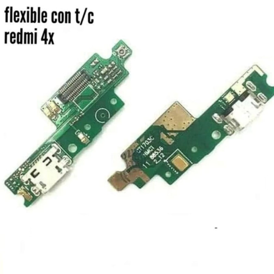 PCB Charger Xiaomi Redmi 4x / FLEXIBLE CON TC MIC XIAOMI REDMI 4X