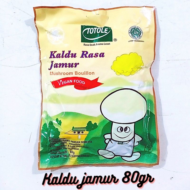 

Kaldu Jamur Totole 80gr
