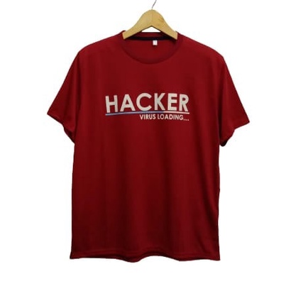 KAOS OBLONG PRIA TANGGAN PENDEK TERLARIS HACKER