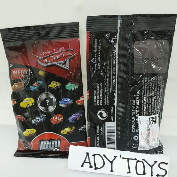 Unik Disney Cars 3 Lighting McQueen Mini Racer DieCast Metal Murah 37 Diskon