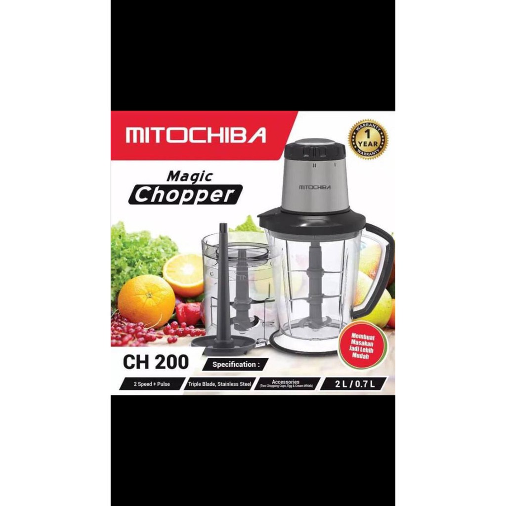 MITOCHIBA MAGIC CHOPPER CH 200 | Chopper