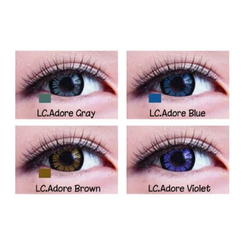 Softlens adore by living color / softlens korea