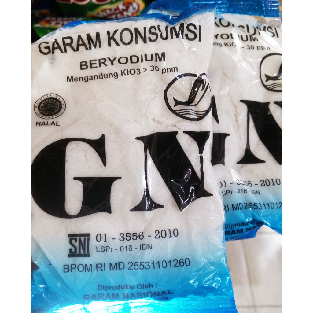 

Garam Beryodium Garam Konsumsi Beryodium Merk GN 100 gr