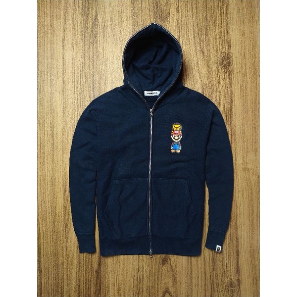 A BATHING APE MILO x SUPER MARIO ZIP UP HOODIE